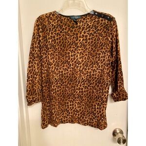 Ralph Lauren Leopard Print Shirt